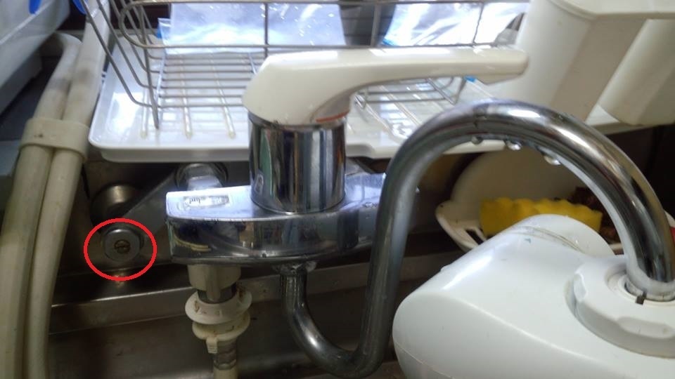 16052,体験談、TOTO シングルレバー混合栓水漏れ修理